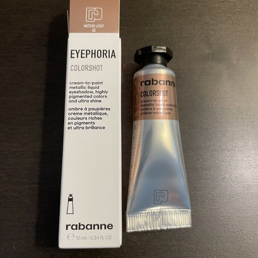 Paco Rabanne Beauty Eyephoria Colorshot Meteor Light 10 ml .34 oz NIB